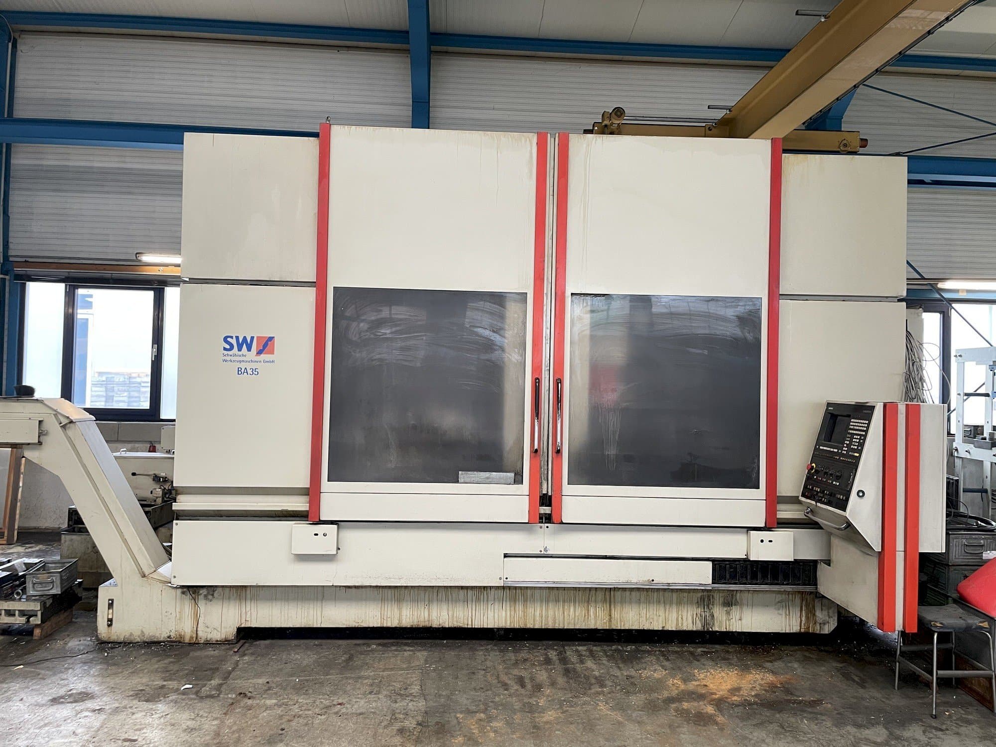 Makine  SW BA 35 - Önden görünüm