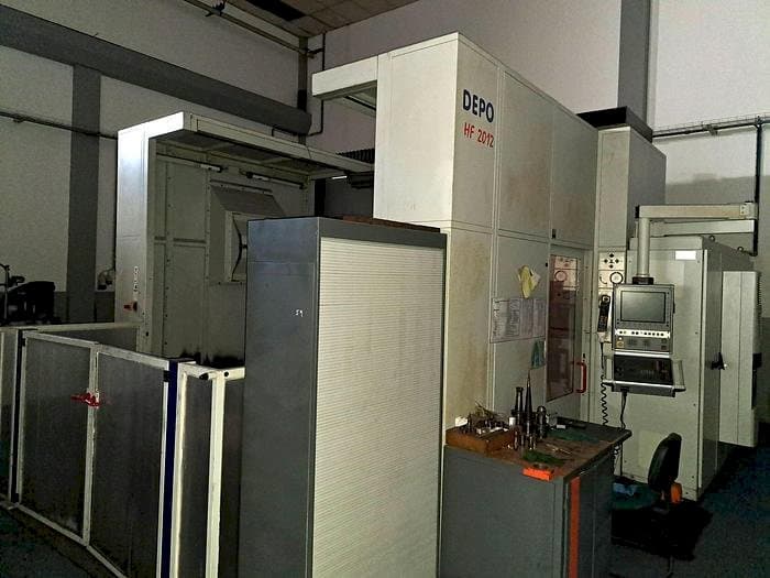 Makine  DEPO HP - Önden görünüm