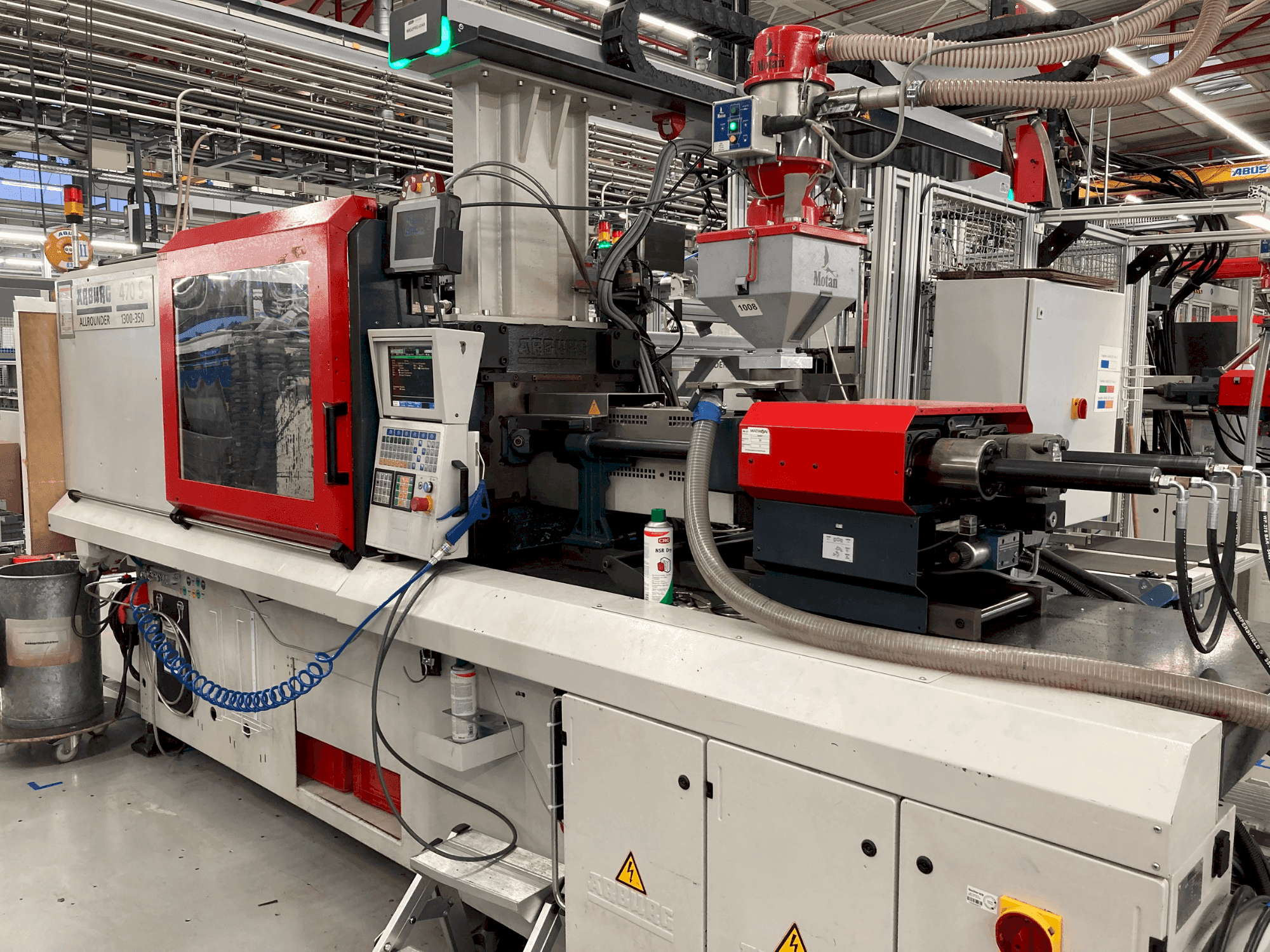 Makine Arburg Allrounder 470 S 1300-350 - Önden görünüm