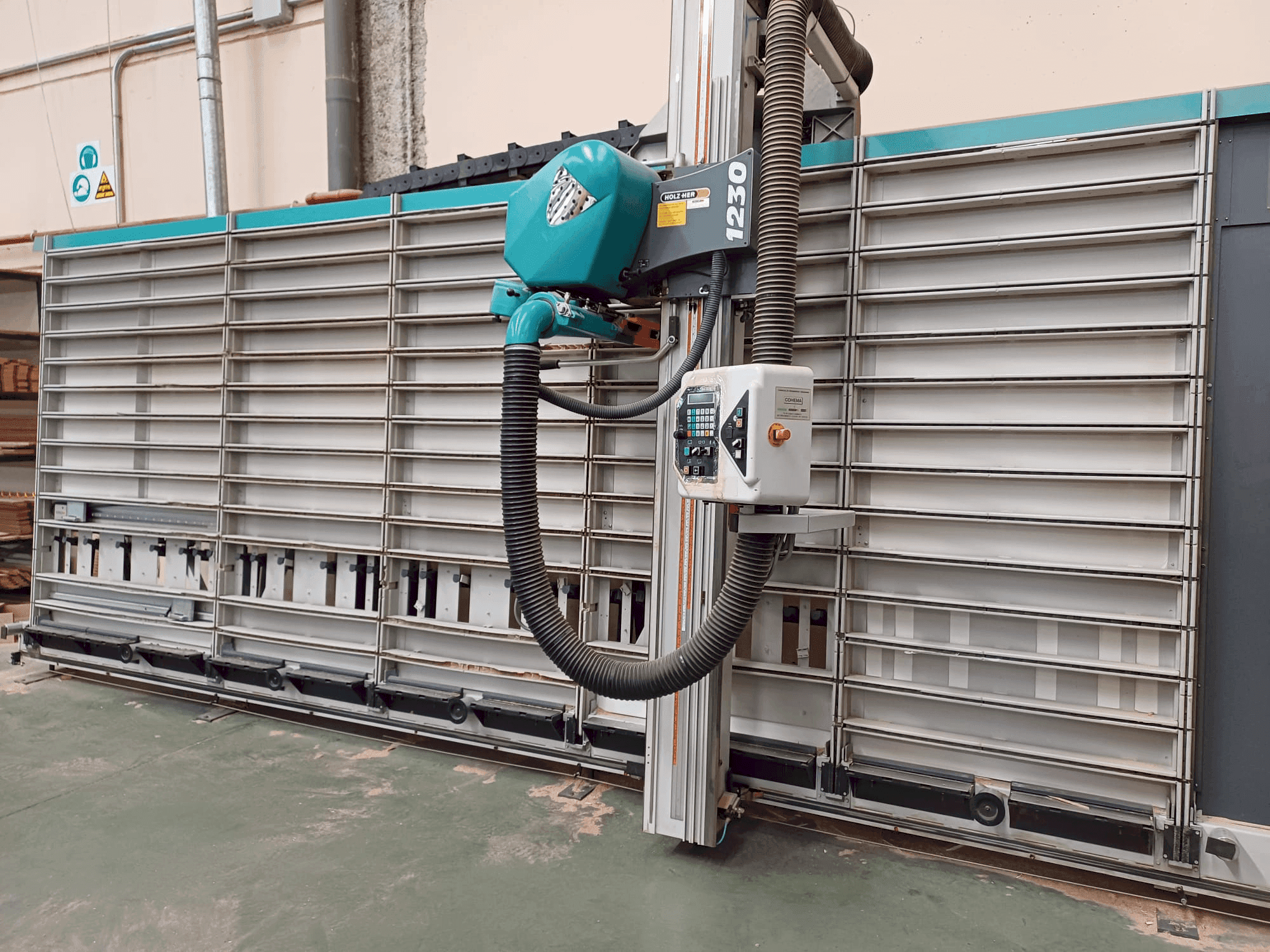 Makine HOLZHER PK 1230 - Önden görünüm