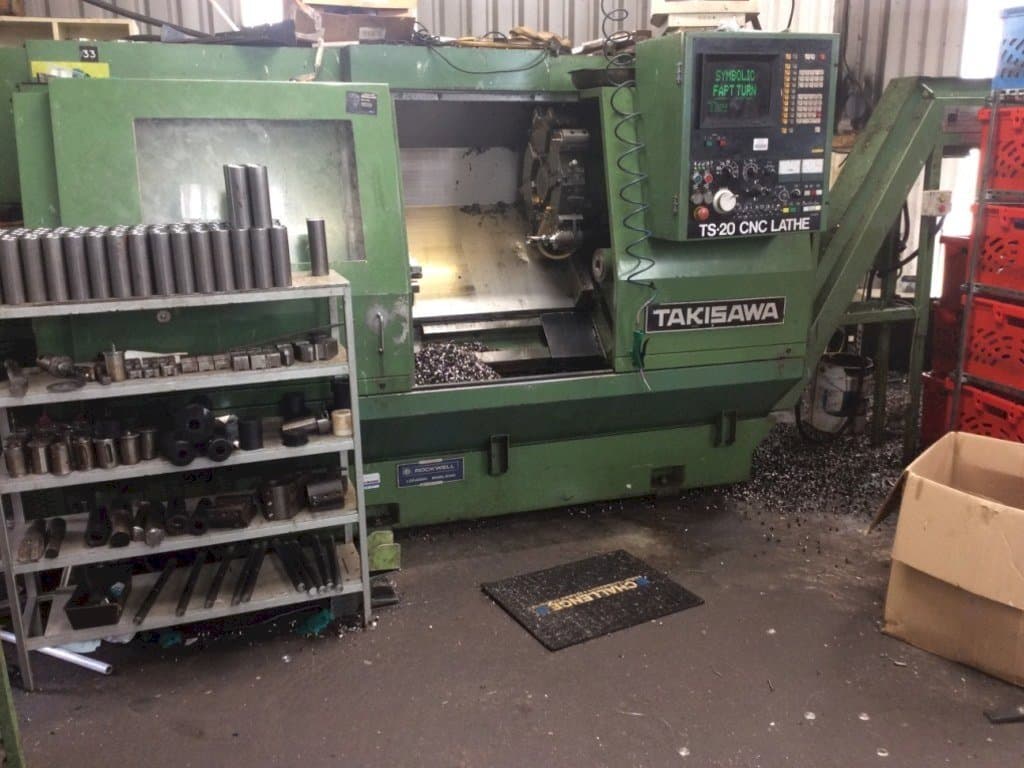 Makine Takisawa TS-20 - Önden görünüm