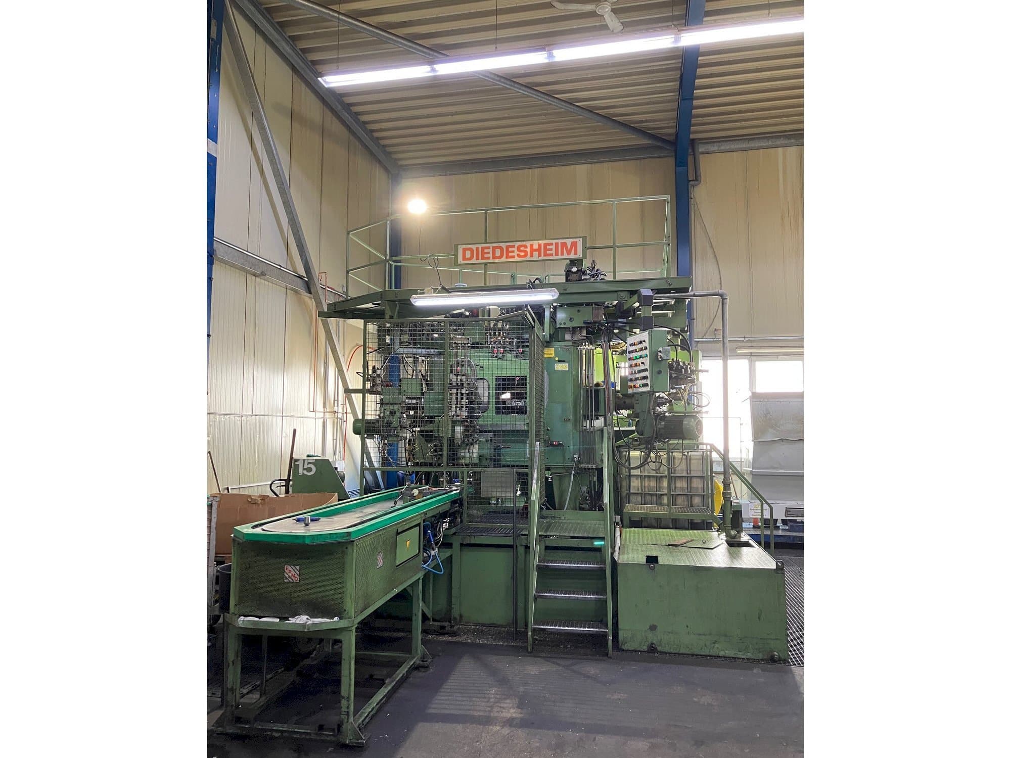 Makine DIEDESHEIM Diamat 70-6 - Önden görünüm