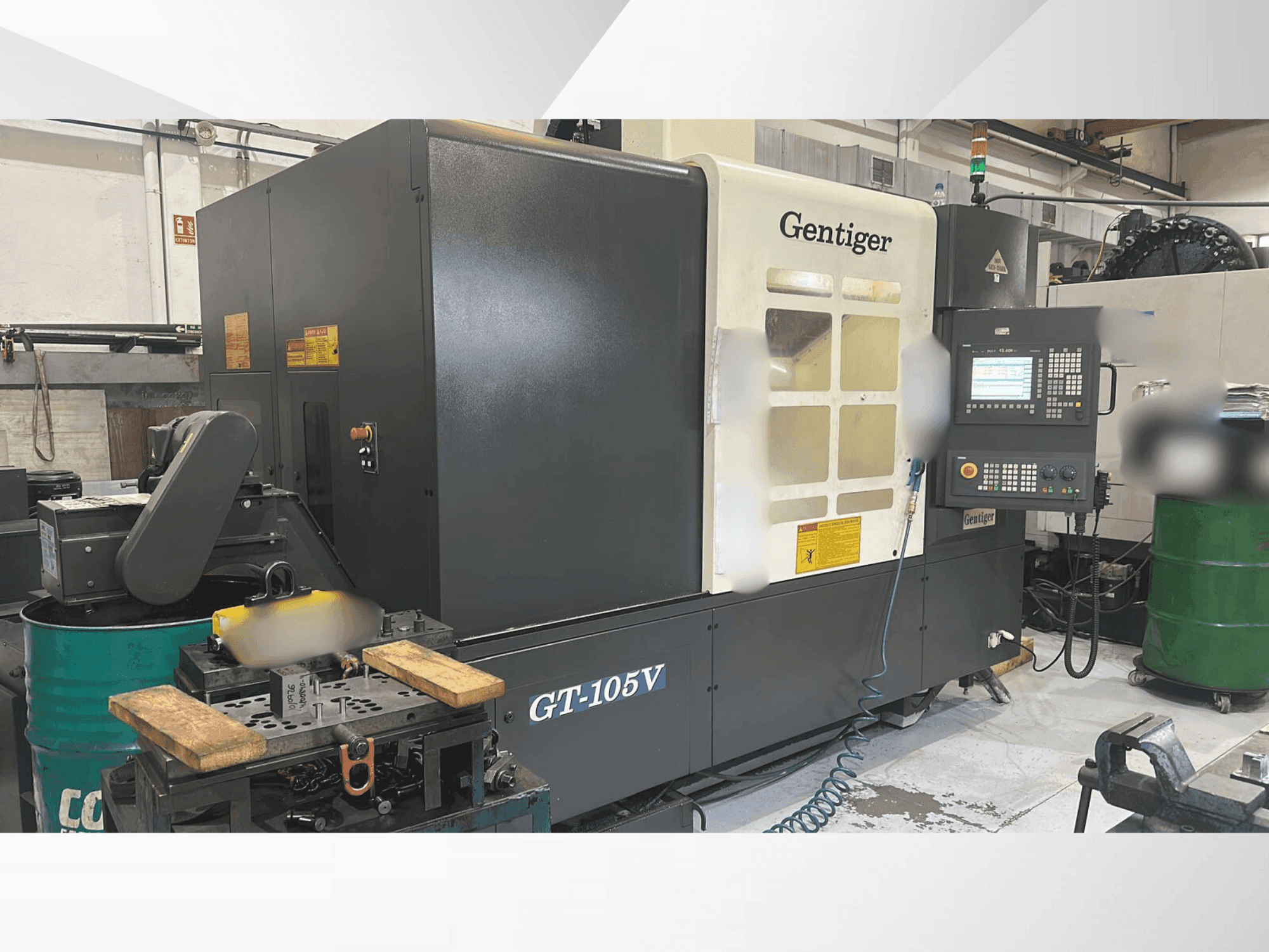 Makine GENTIGER GT-105V - Önden görünüm