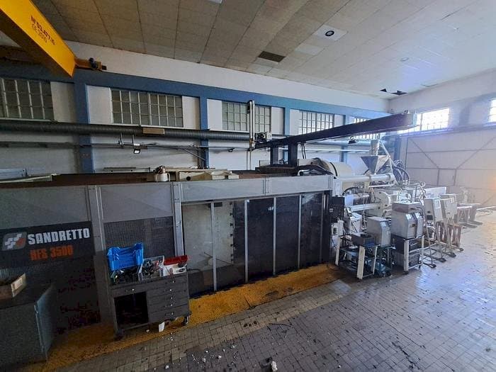 Makine SANDRETTO HES 3500 - Önden görünüm