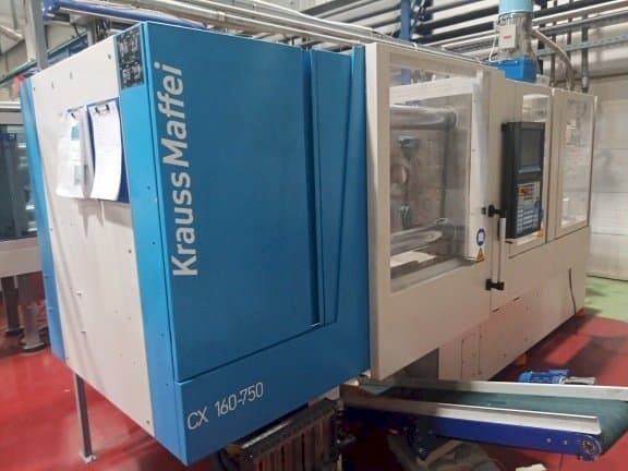 Makine  Krauss Maffei KM 160-750 CX - Önden görünüm