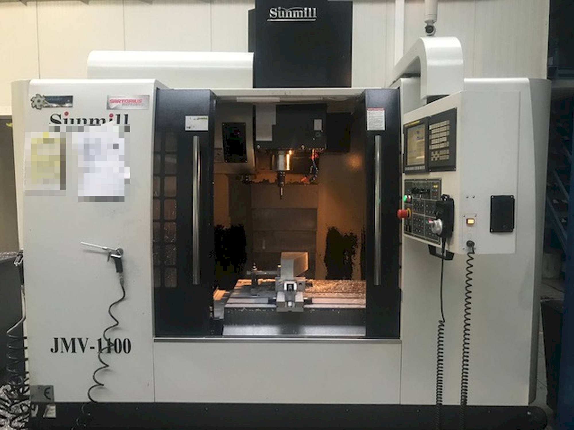 Makine SUNMILL JMV-1100 - Önden görünüm