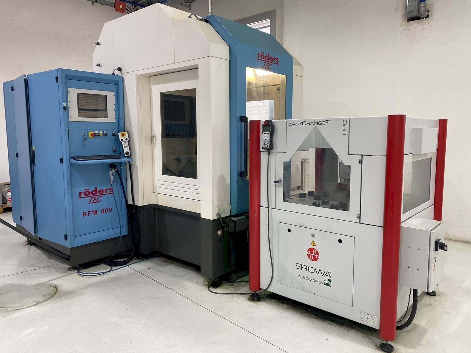 Makine Roders RFM 600 - Önden görünüm