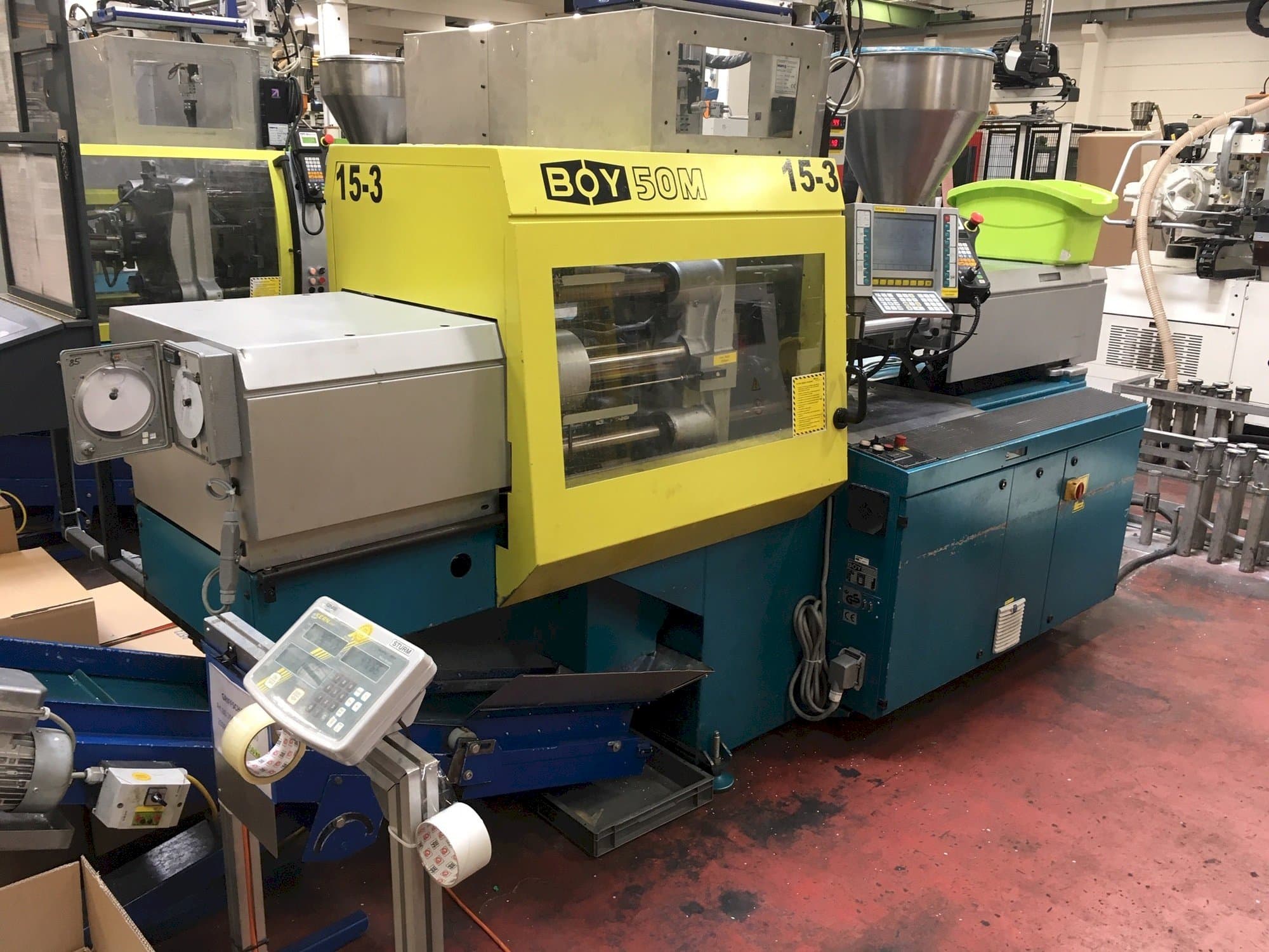 Makine  Dr. Boy 50M - Önden görünüm