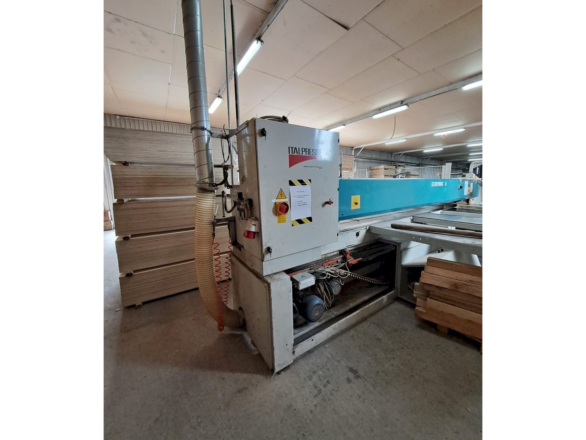 Makine Euromac Logica Pinze 4500 - Önden görünüm