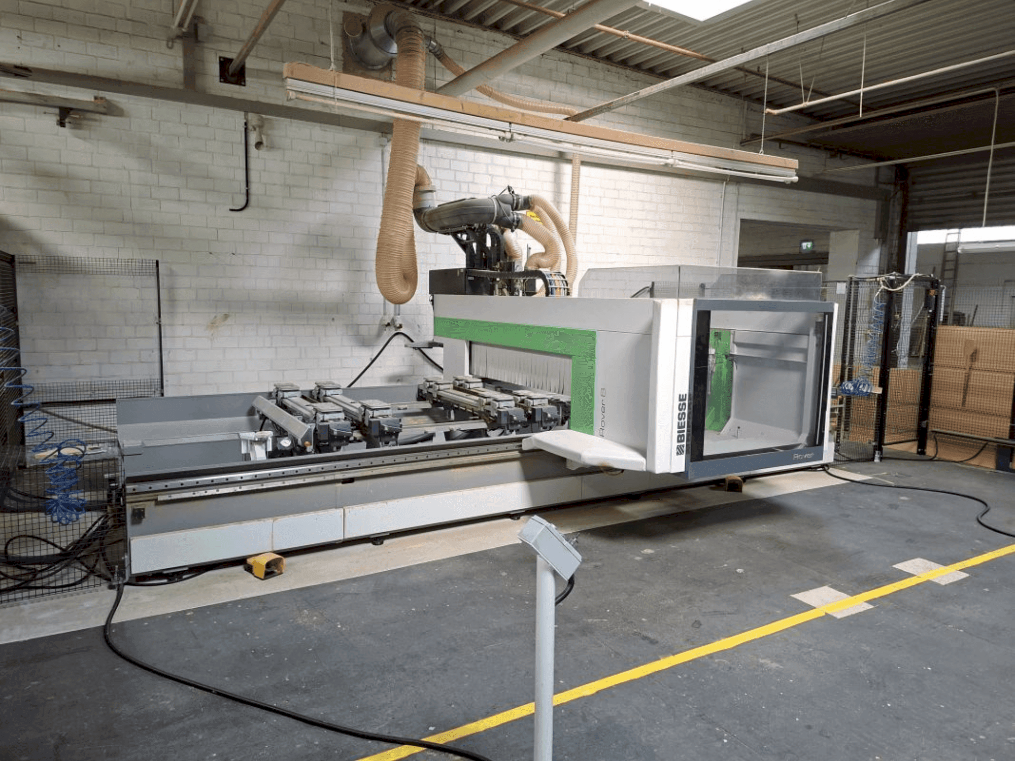 Makine BIESSE Rover B 1650 - Önden görünüm