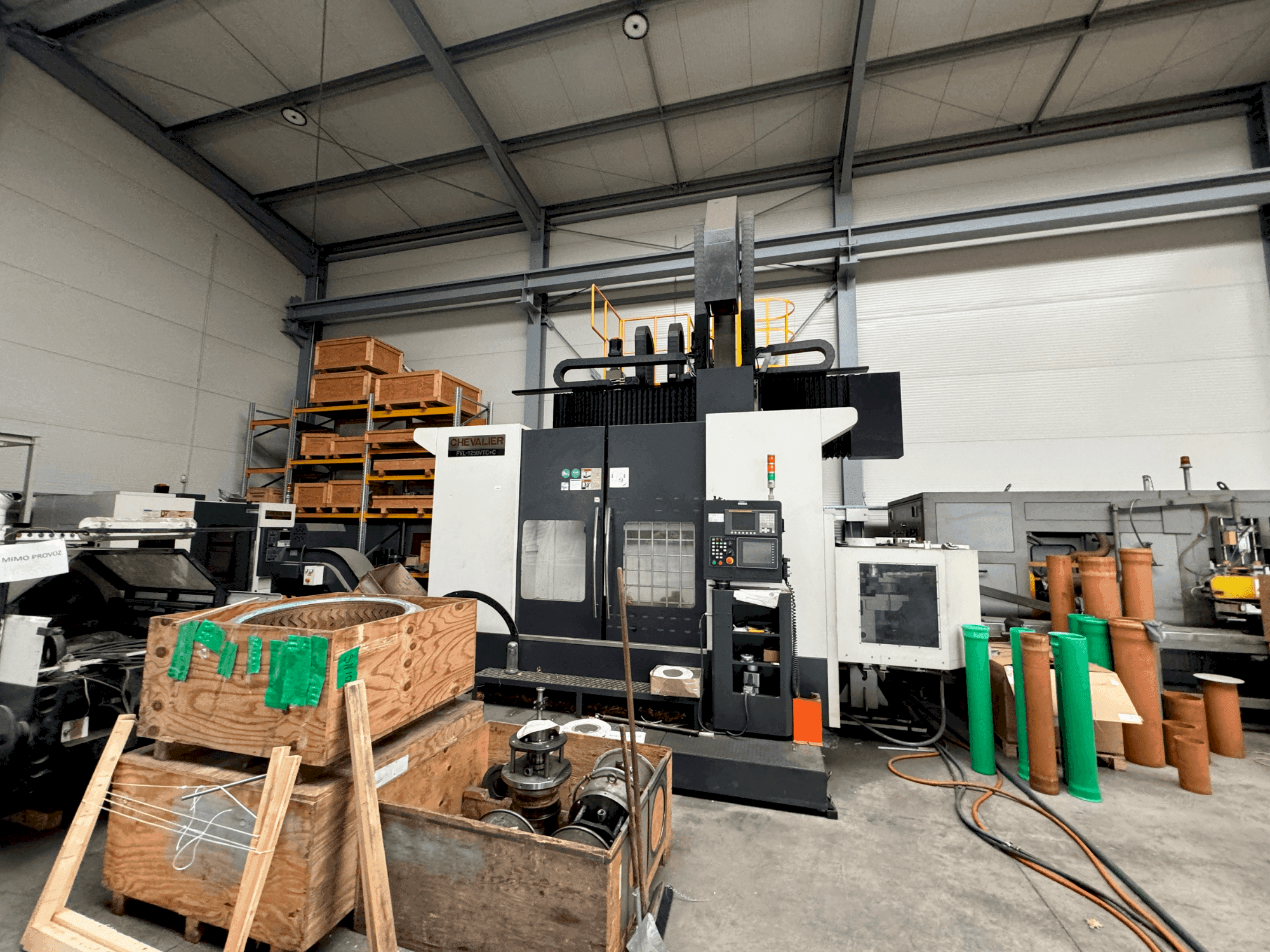 Makine Chevalier FVL-1250VTC+C - Önden görünüm