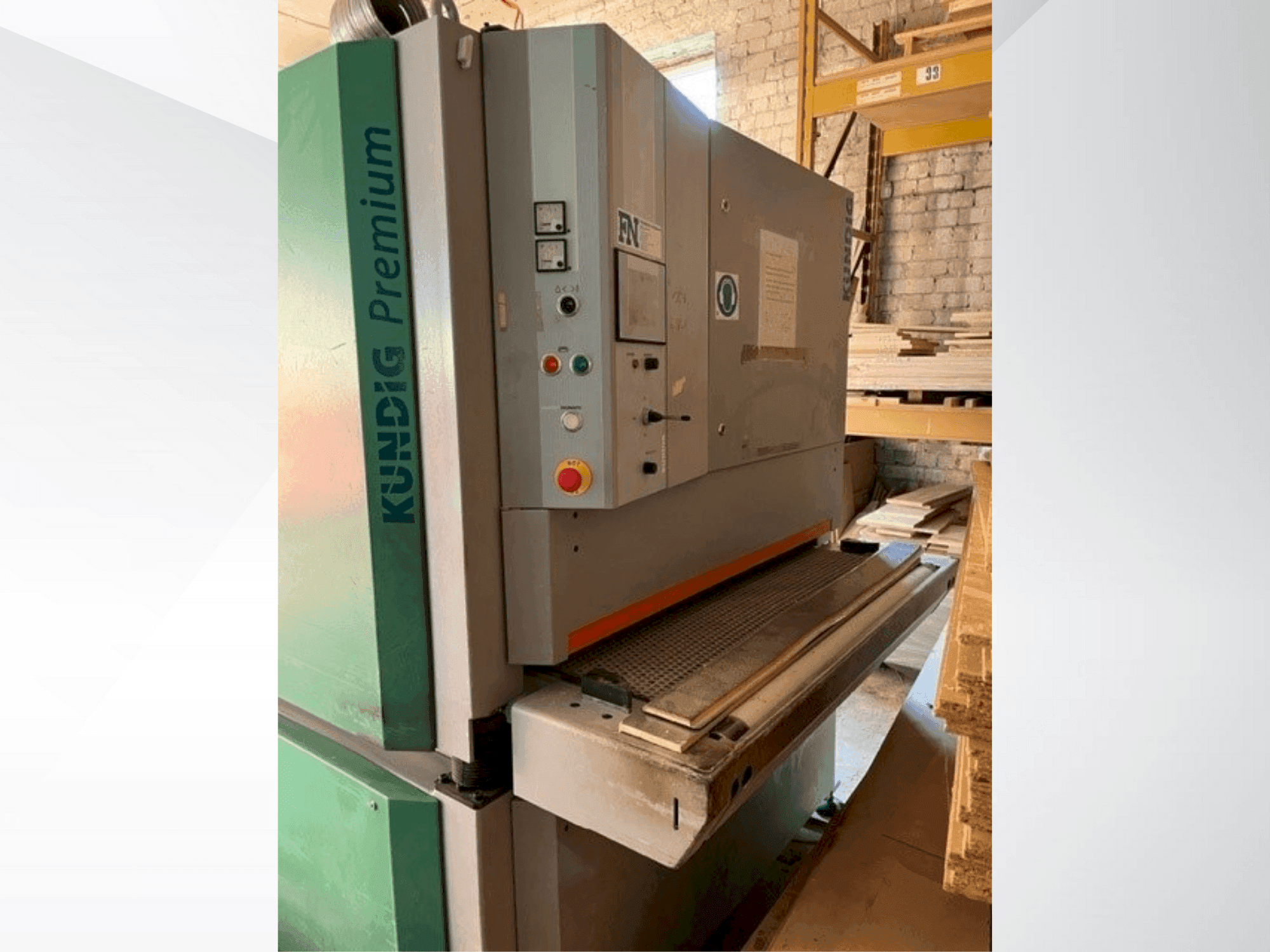 Makine  Kundig Premium-2 1100-RE - Önden görünüm