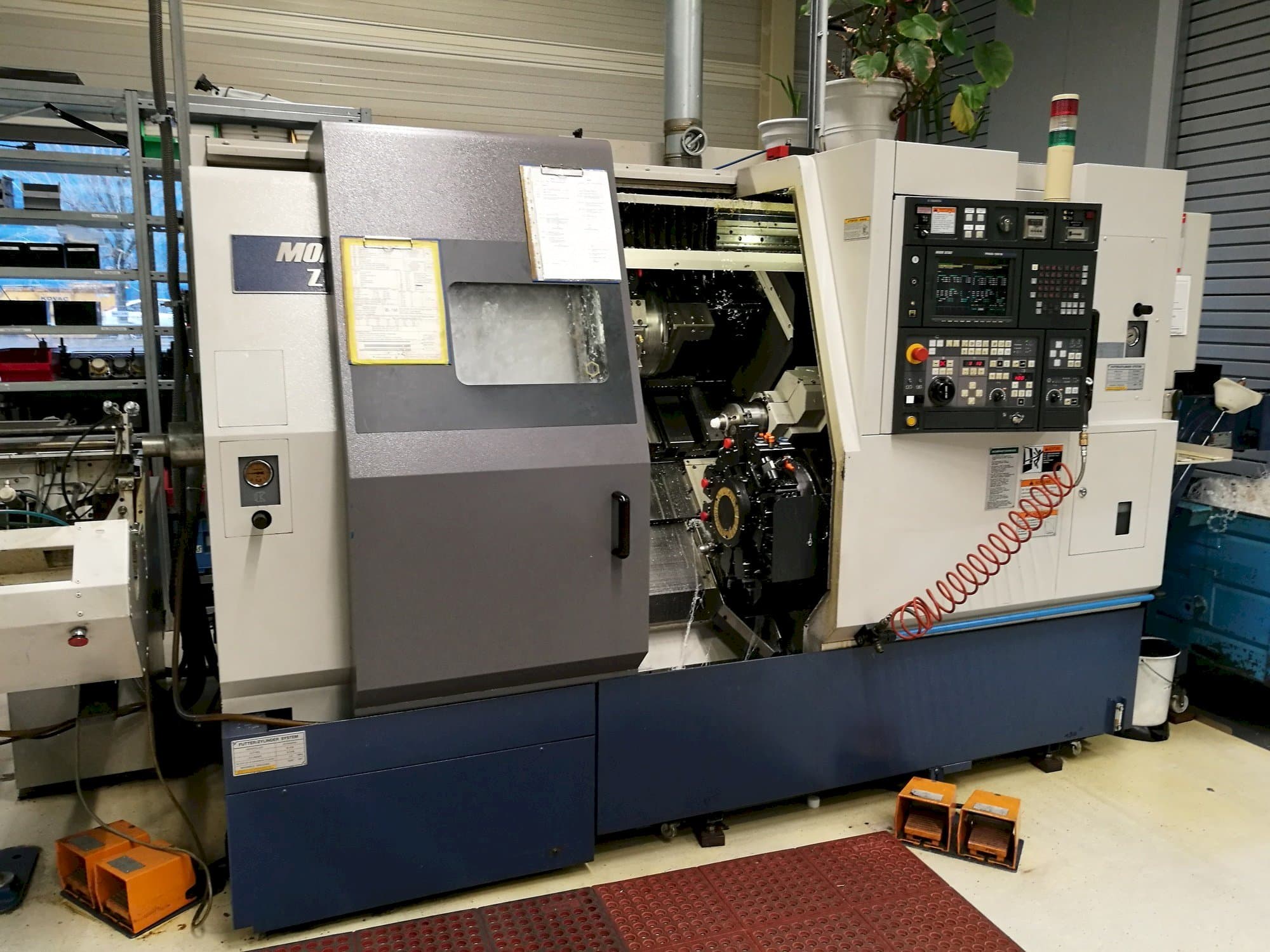 Makine MORI SEIKI ZL 150 MSC - Önden görünüm