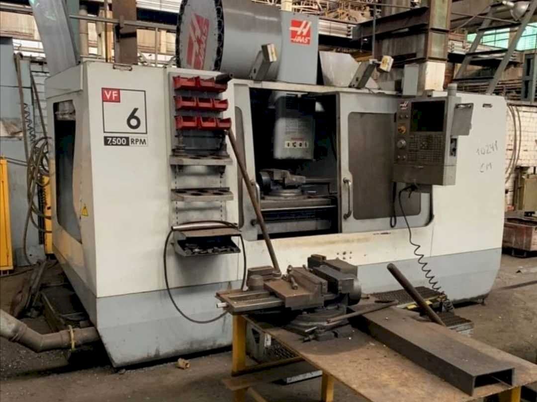 Makine HAAS VF-6/50 - Önden görünüm