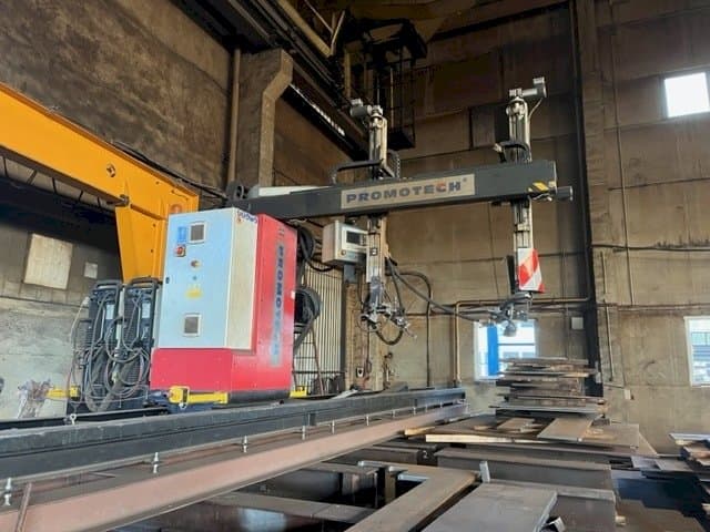 Makine Promotec WA 500/1000 GMAW - Önden görünüm