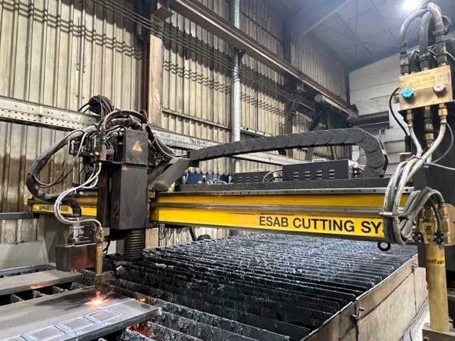 Makine  ESAB SXE-P14500 SUPRAREX - Önden görünüm