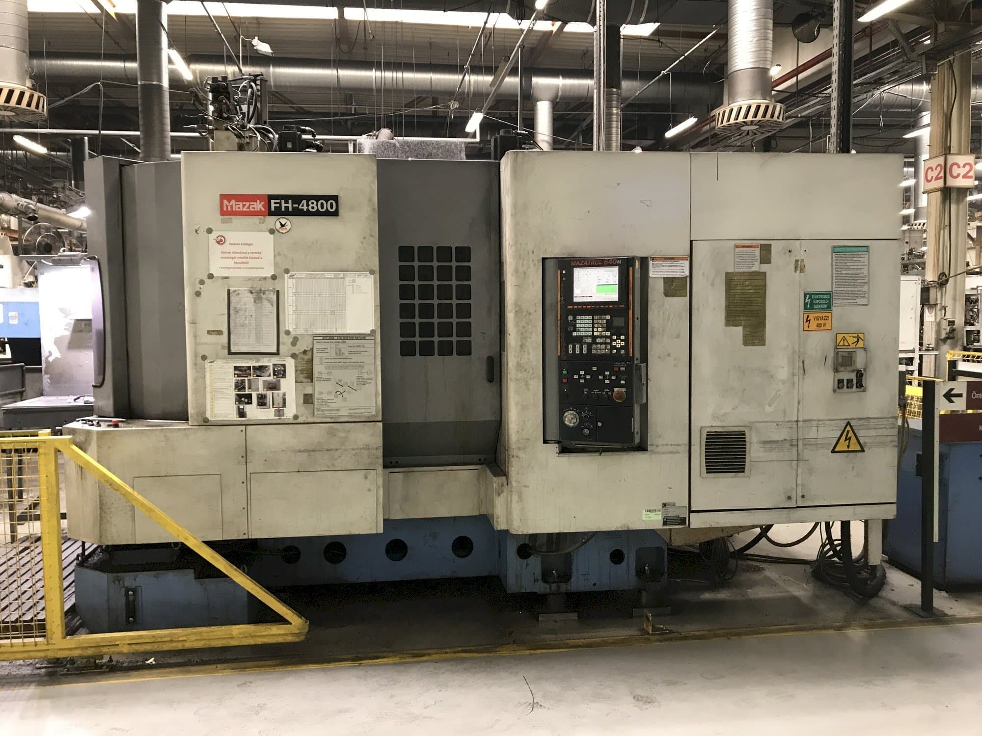 Makine Mazak FH-4800 40T - Önden görünüm