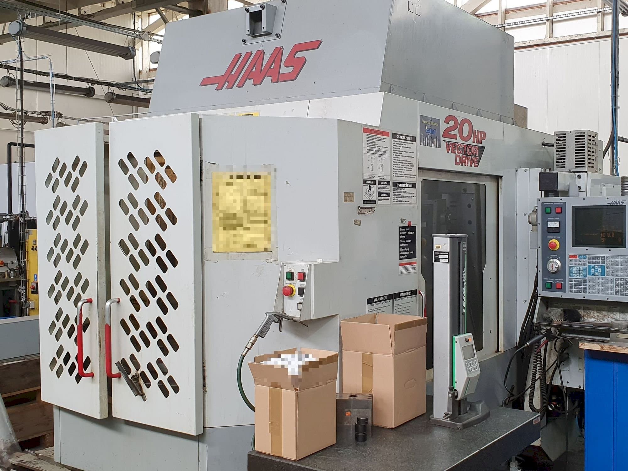 Makine HAAS HS-1RP HE - Önden görünüm
