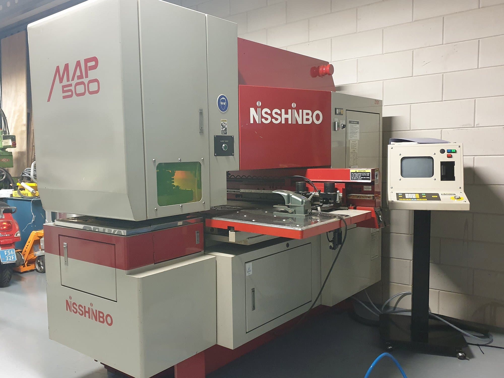 Makine Nisshinbo - Sol görünüm MAP 500