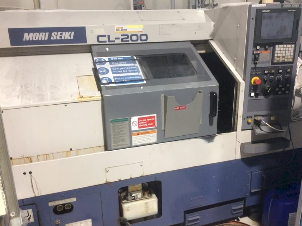 Makine MORI SEIKI CL-200 - Önden görünüm