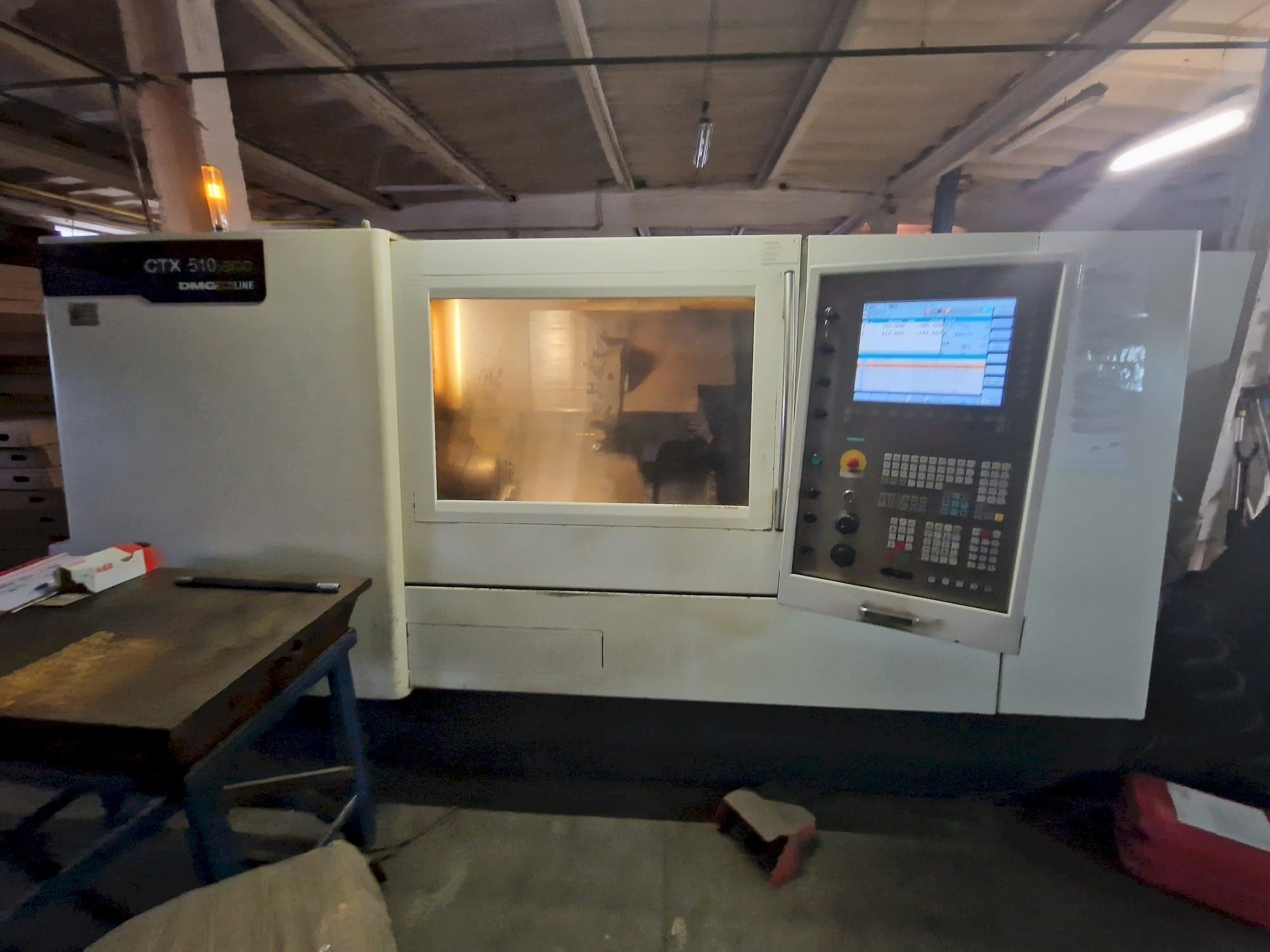 Makine DMG CTX 510 eco - Önden görünüm
