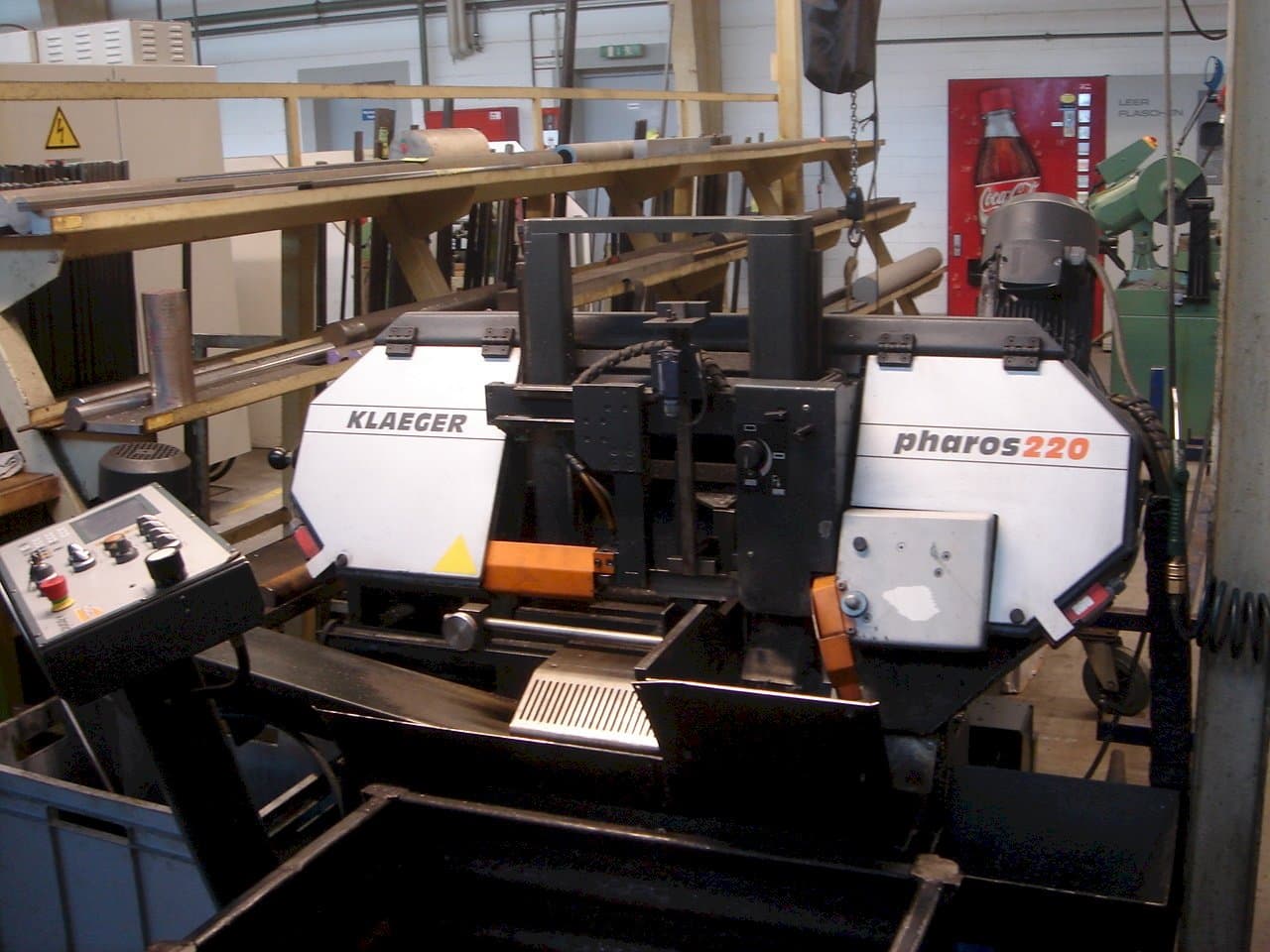 Makine Klaeger Pharos 220 - Önden görünüm