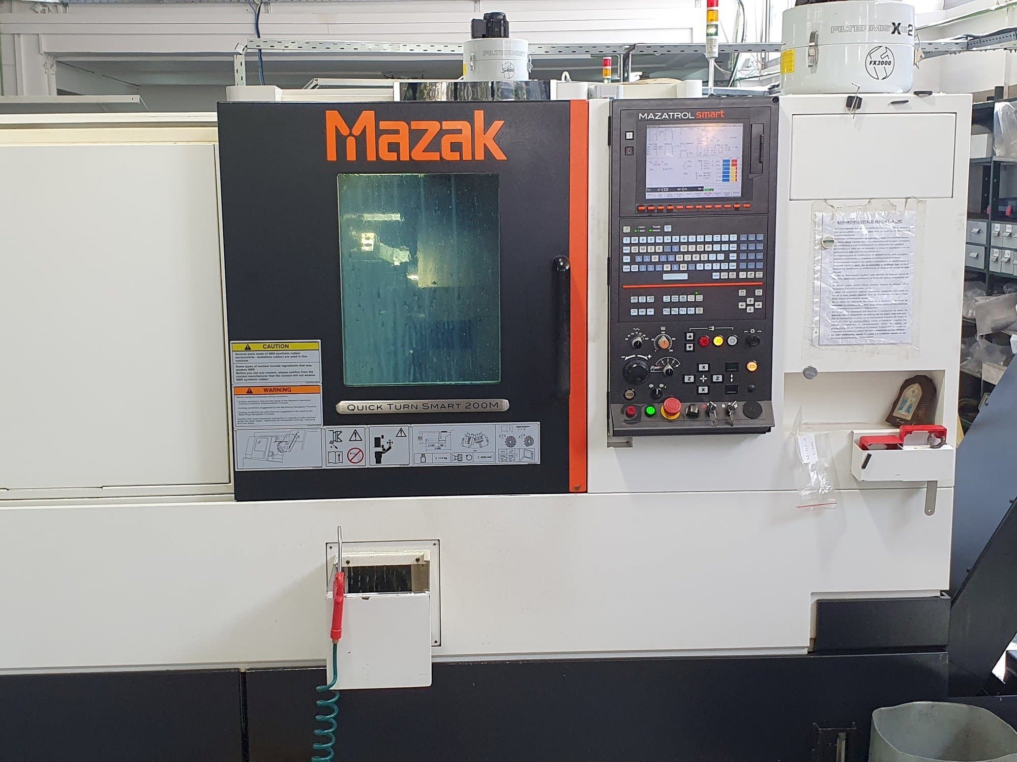 Makine Mazak QTS200M - Önden görünüm