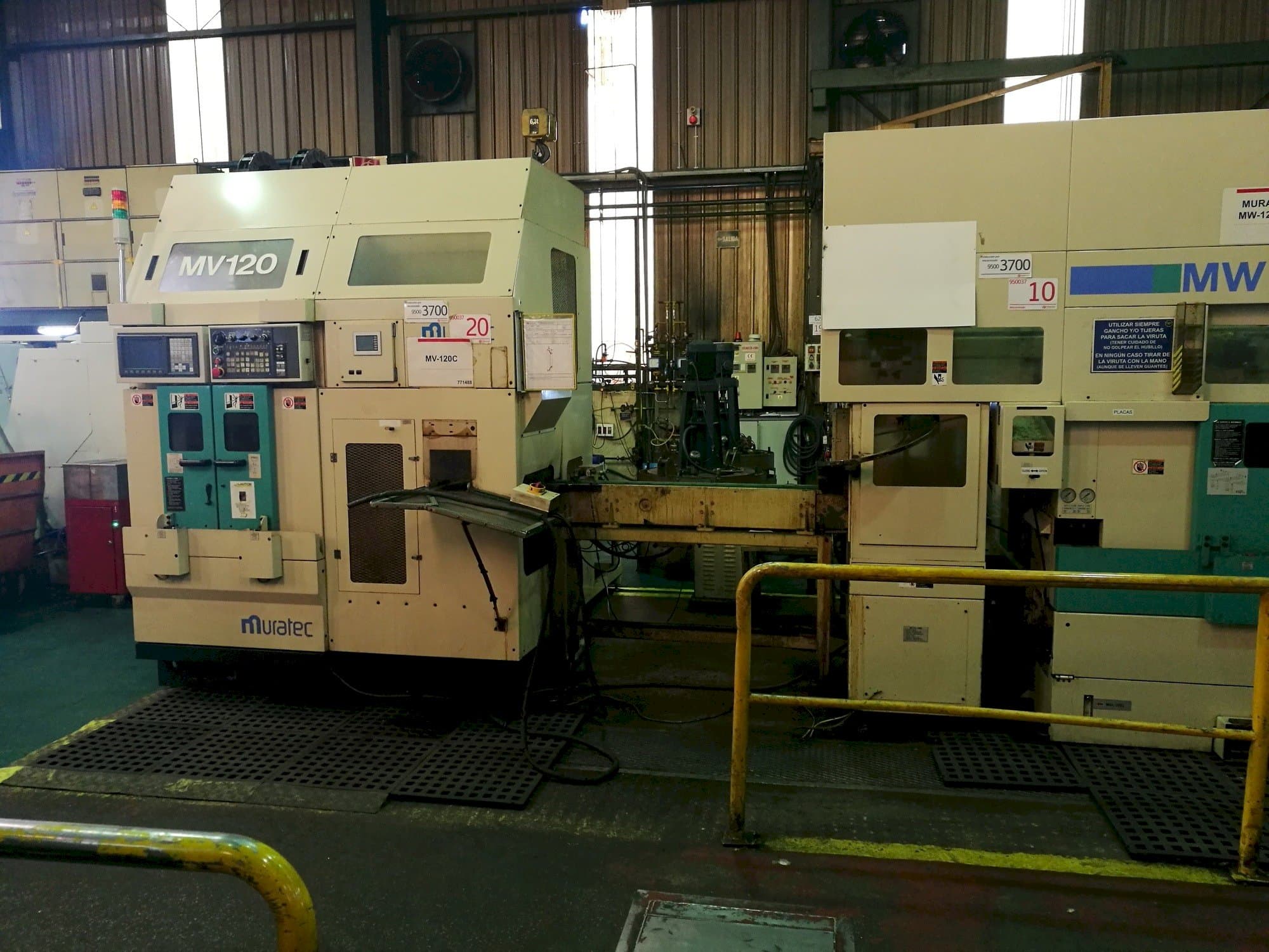 Makine Muratec MV120 - Önden görünüm