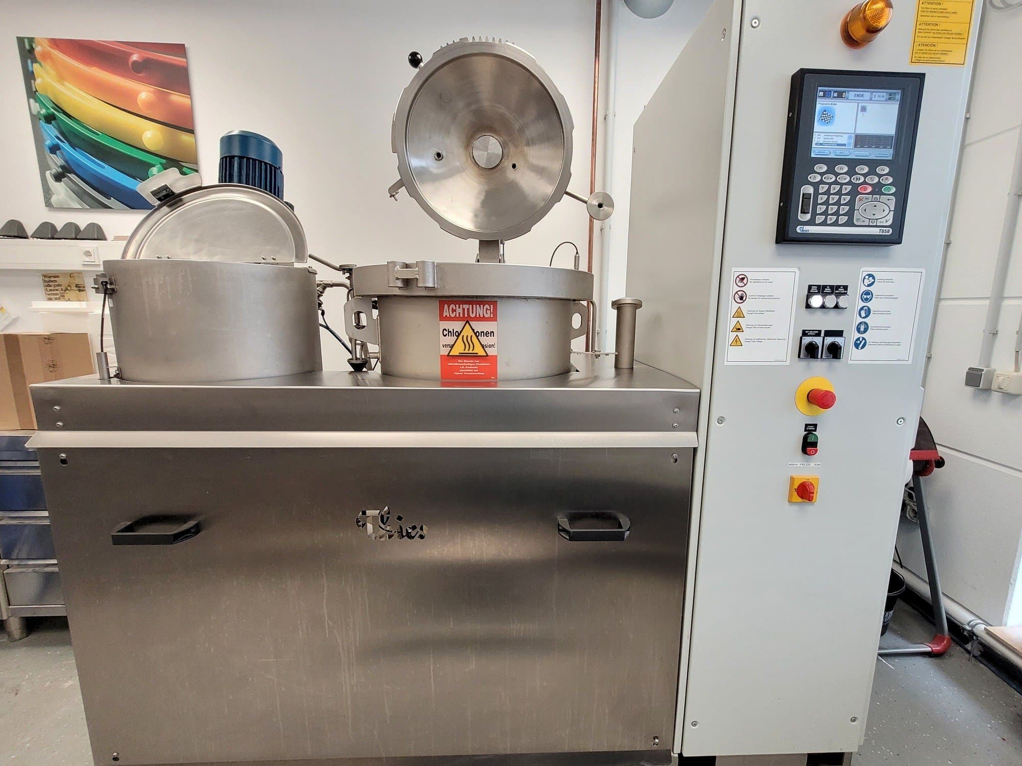 Makine Thies eCOLOR Type 1/550/1 - Önden görünüm