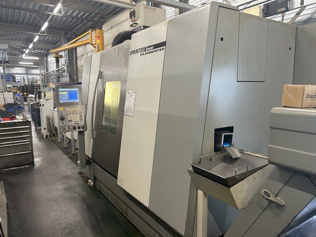 Makine Gildemeister sprint 65 linear - Önden görünüm