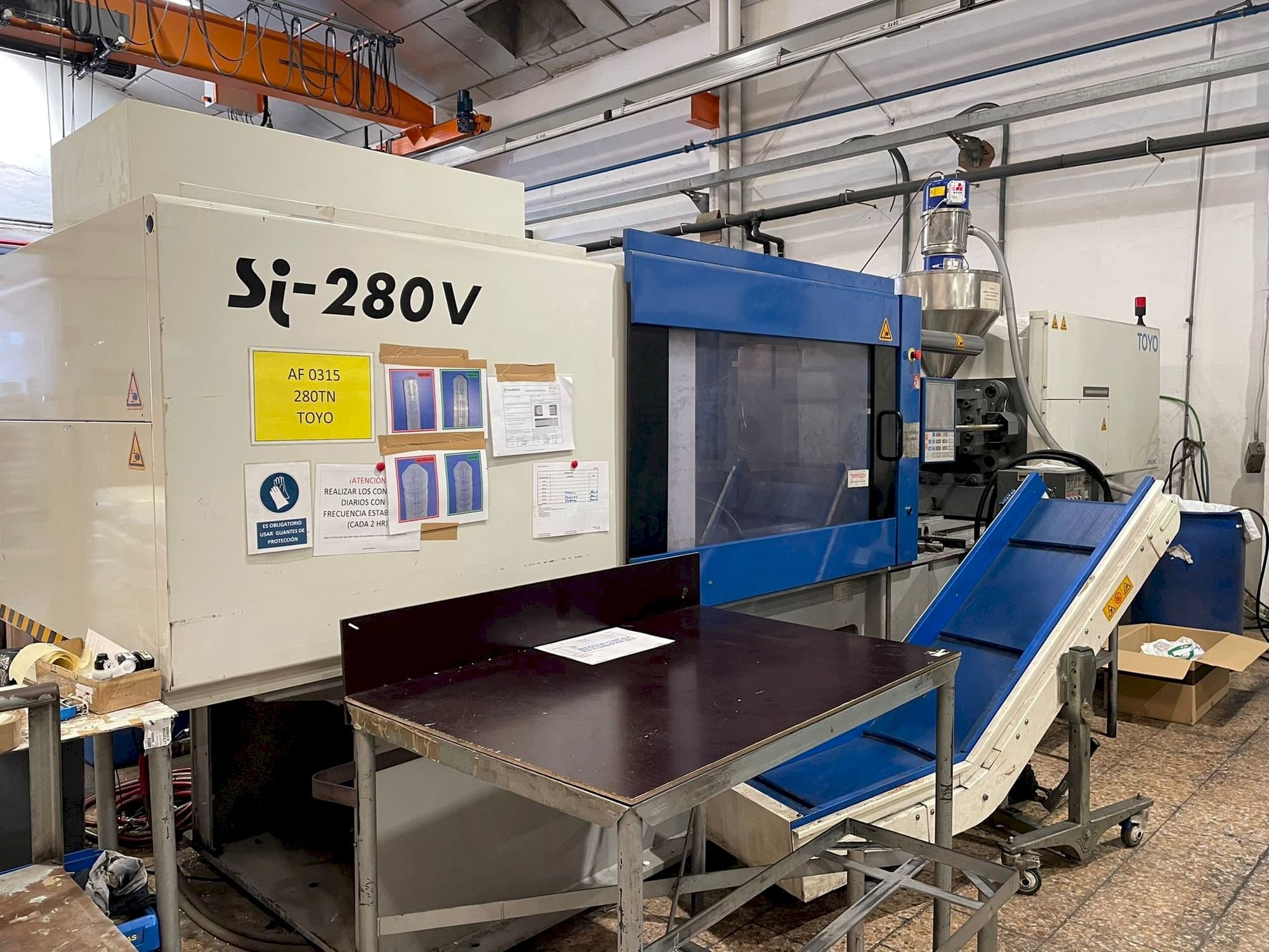 Makine Toyo Si-280-V - Önden görünüm