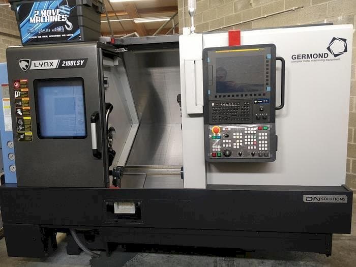 Makine DN SOLUTIONS LYNX 2100 LSYB - Önden görünüm