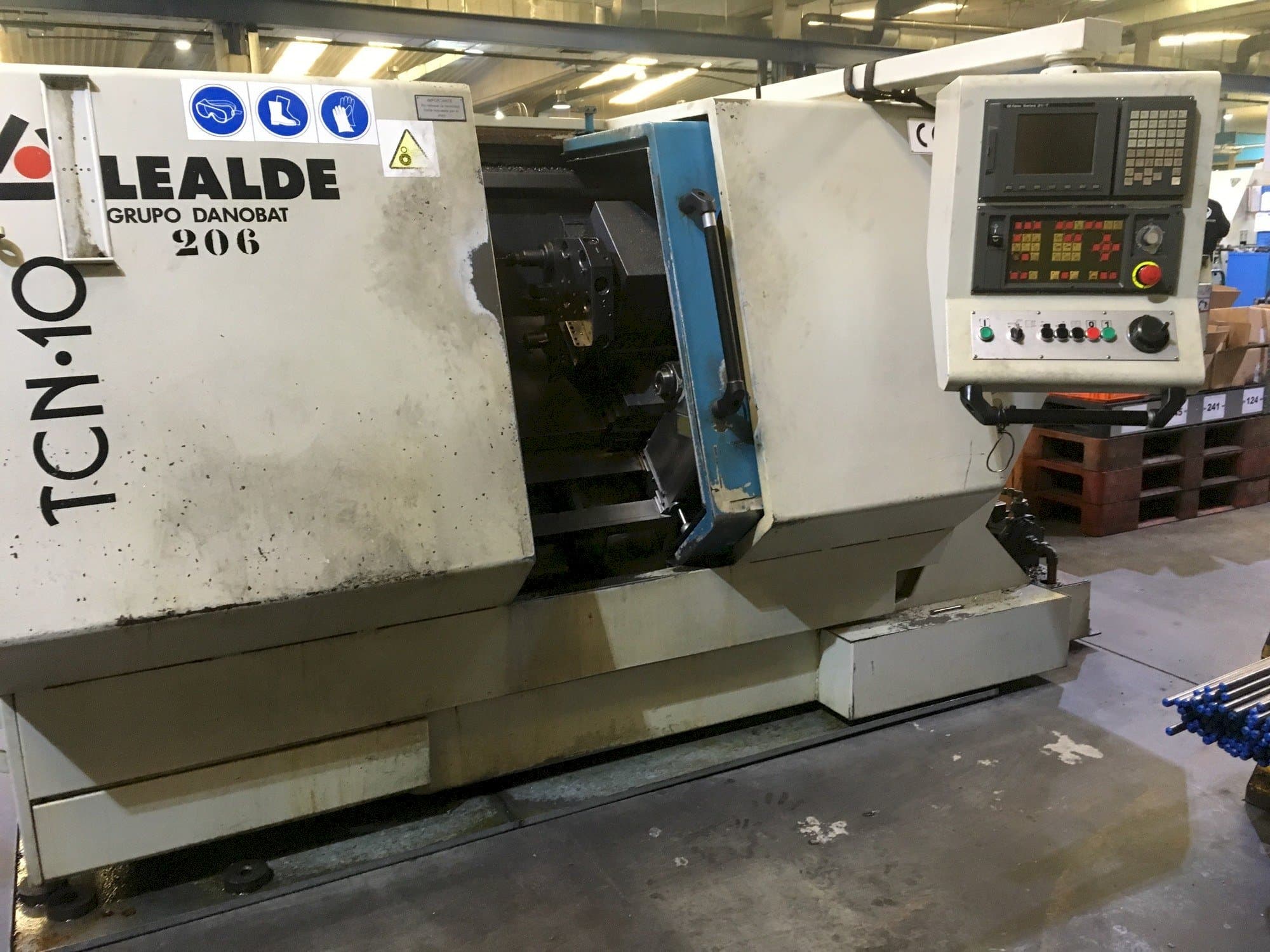 Makine Lealde TCN10 - Önden görünüm