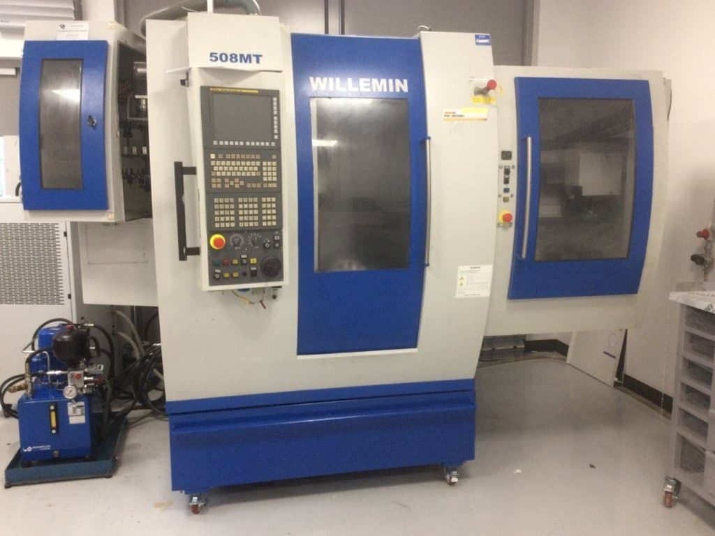 Makine  Willemin W 508MT - Önden görünüm