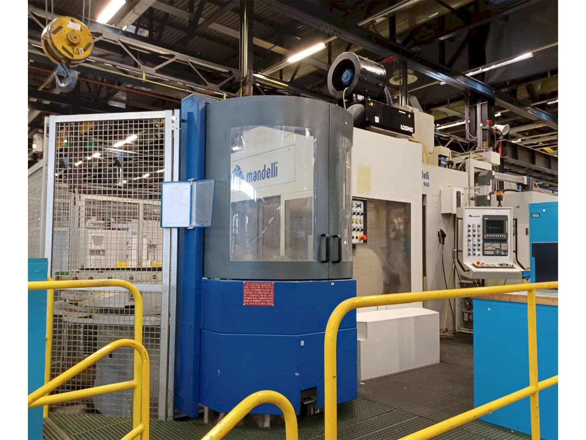 Makine Mandelli STORM 940 - Önden görünüm
