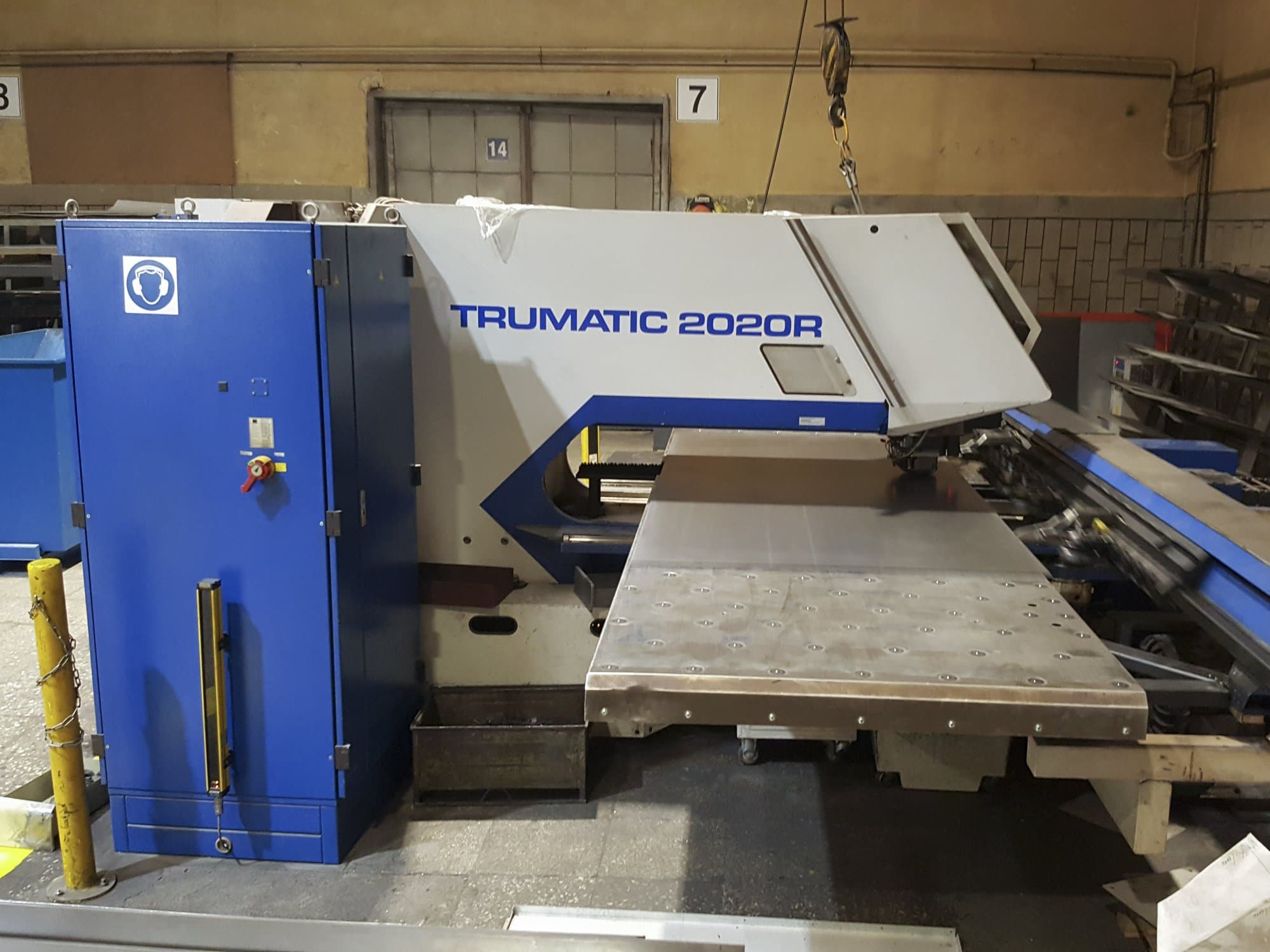 Makine Trumpf - Önden görünüm Trumatic 2020R