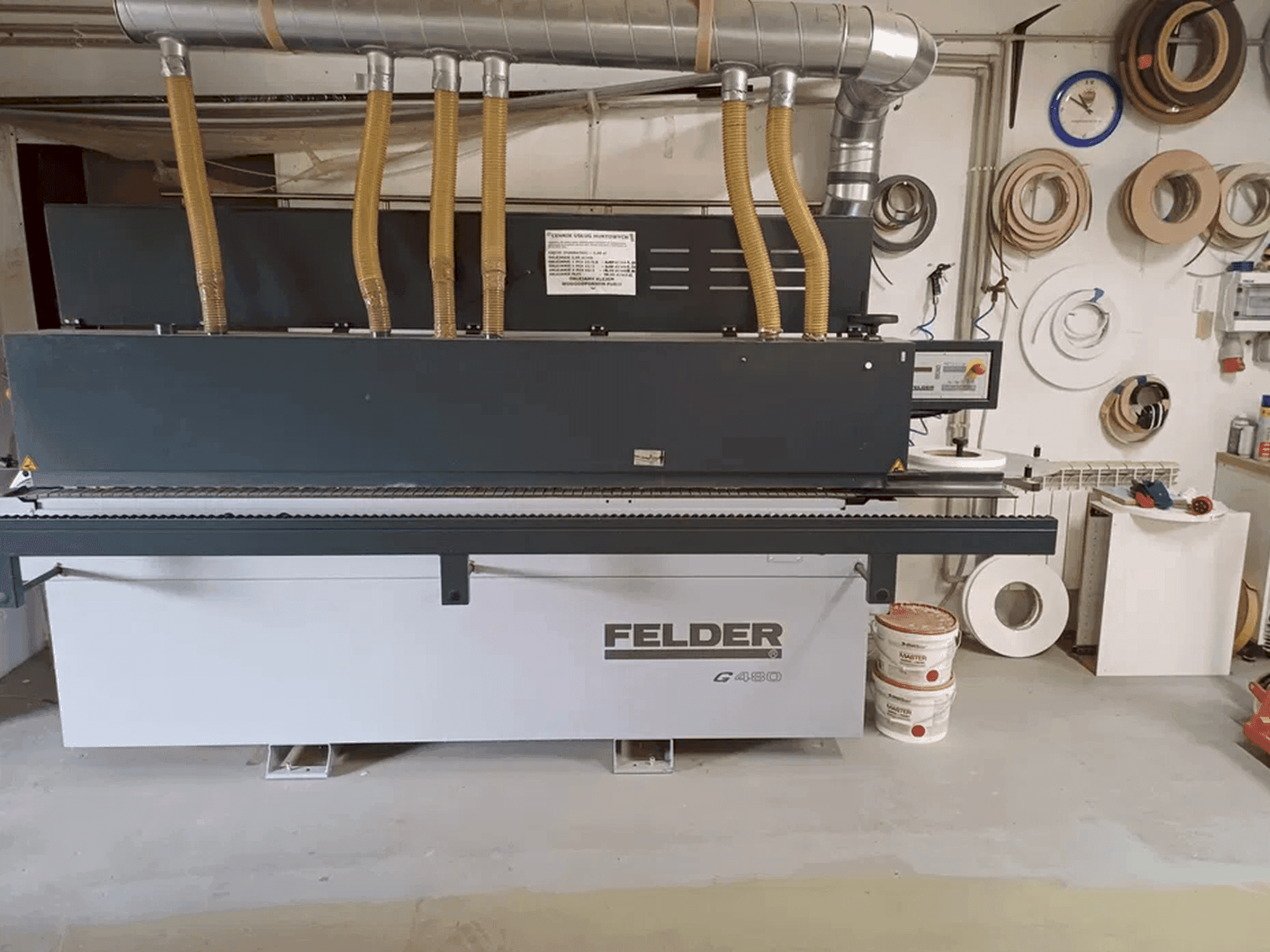 Makine FELDER G480 - Önden görünüm