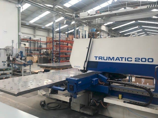 Makine Trumpf Trumatic 200 - Sol taraftaki görüntü