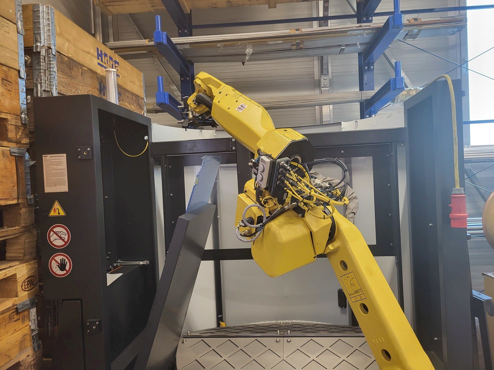 Makine HALTER Load Assistant U-20 - Önden görünüm