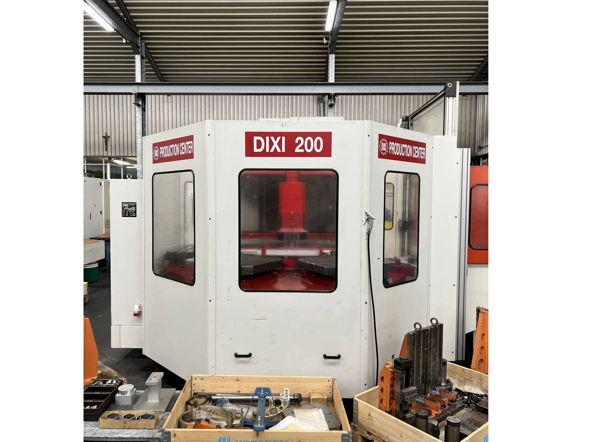 Makine DIXI 200 - Önden görünüm