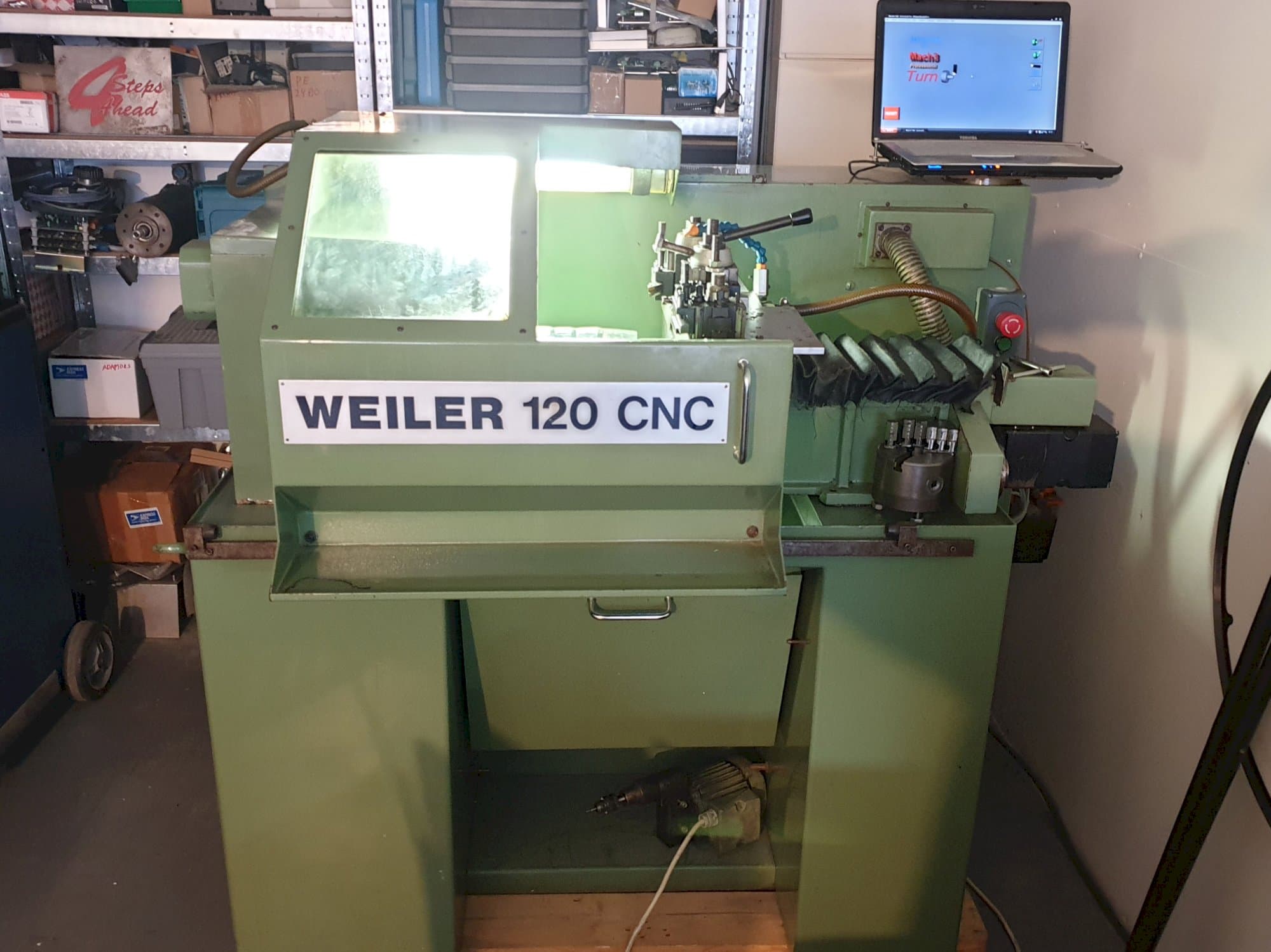 Makine Weiler - Önden görünüm 120 CNC