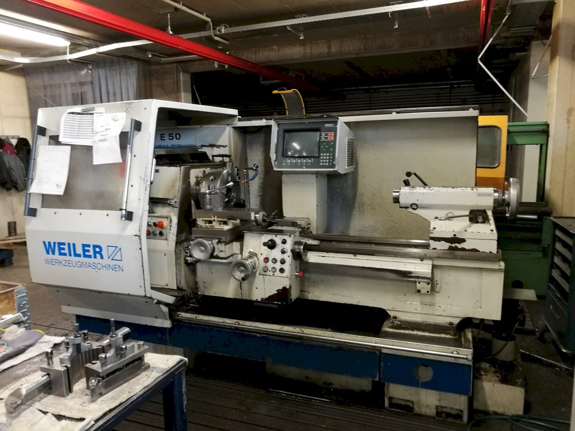 Makine Weiler E50/1 - Önden görünüm