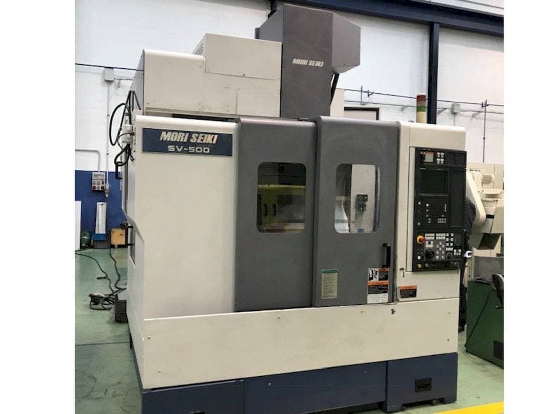 Makine MORI SEIKI SV-500 - Önden görünüm