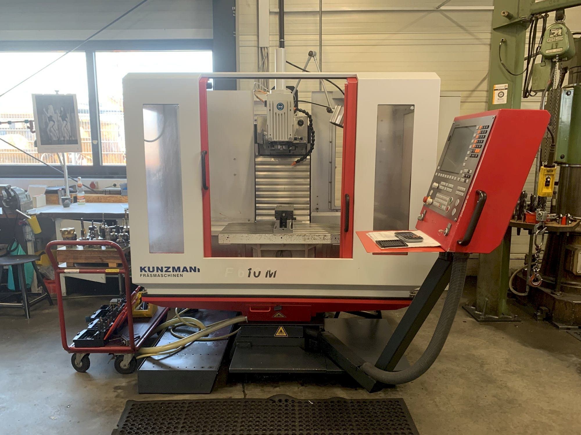 Makine KUNZMANN WF 610 M - Önden görünüm