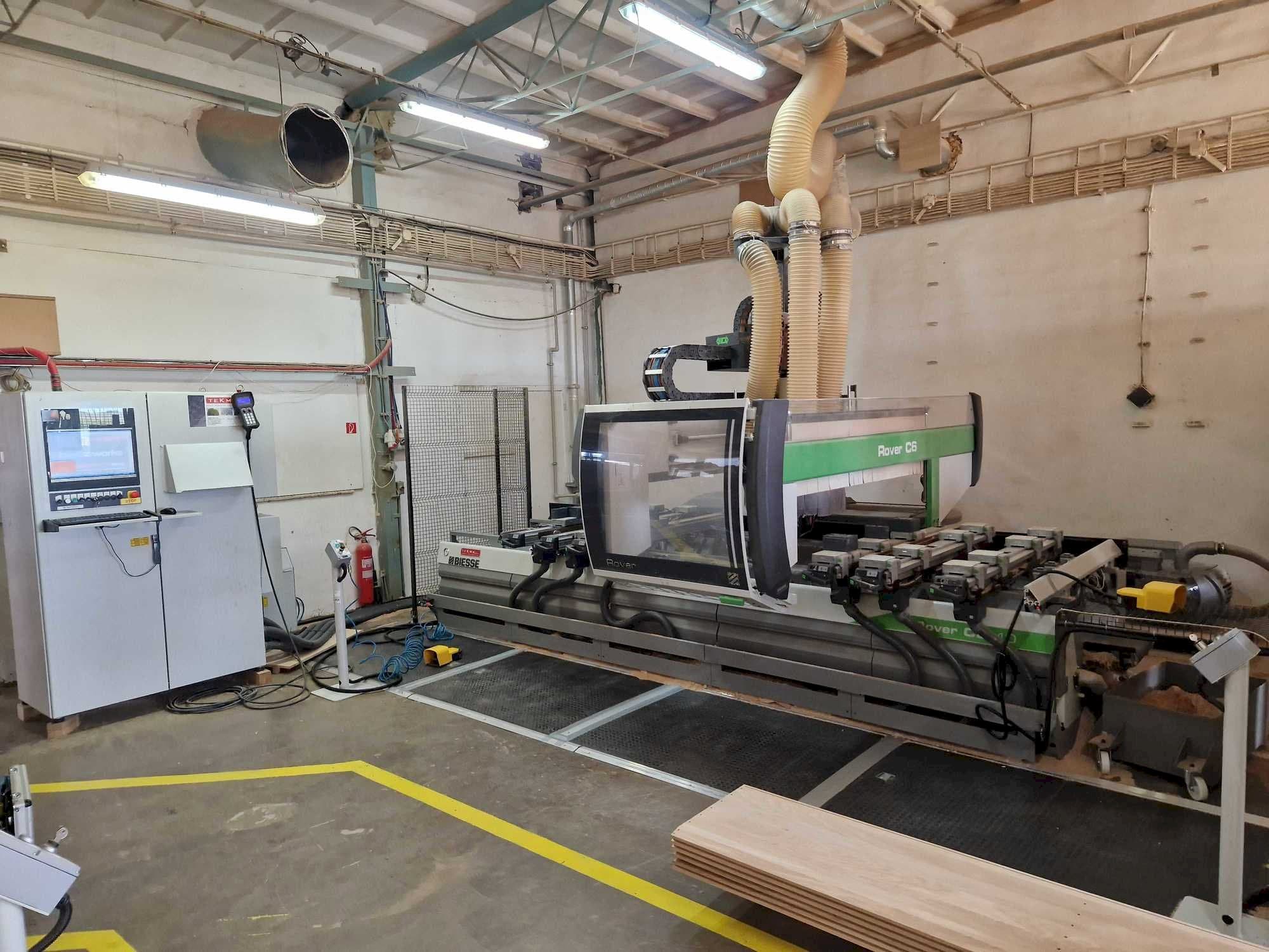 Makine BIESSE ROVER C6.40 - Önden görünüm