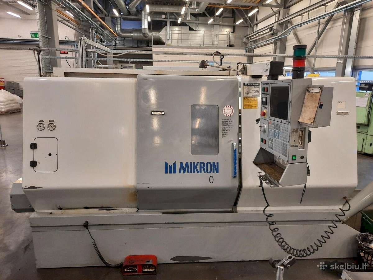 Makine MIKRON-HAAS LCE860T - Önden görünüm