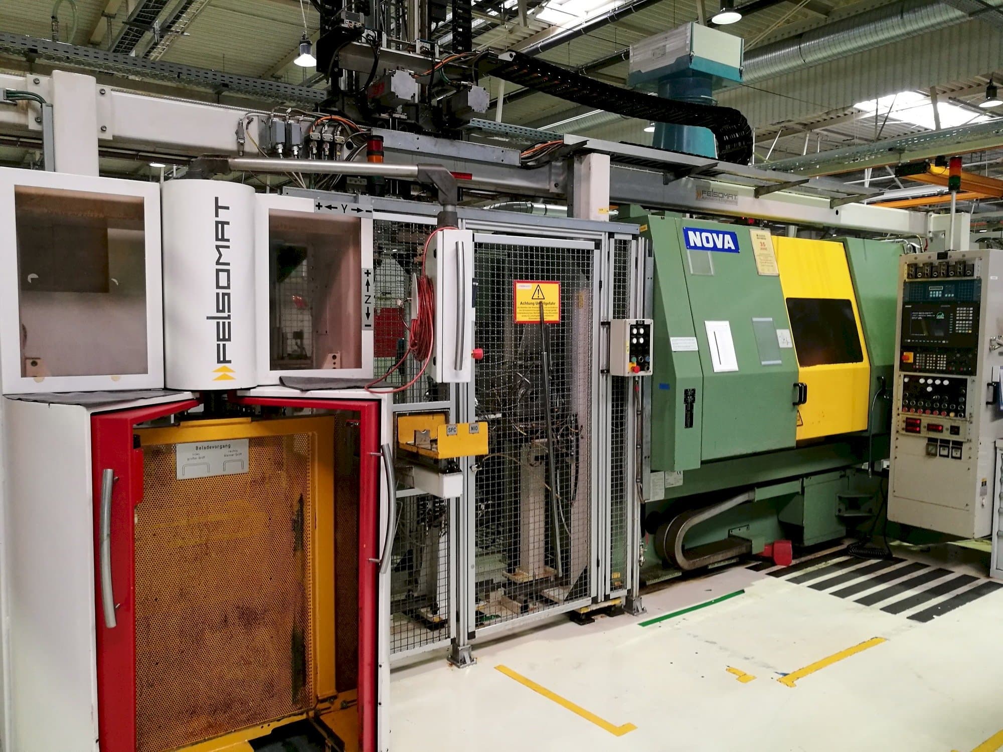 Makine NOVA M12-T4N - Önden görünüm