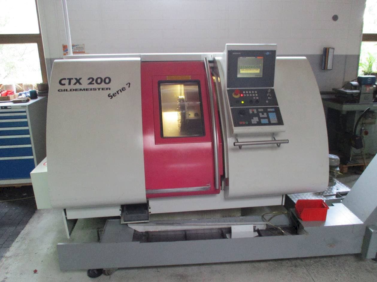 Makine Gildemeister CTX 200 - Önden görünüm