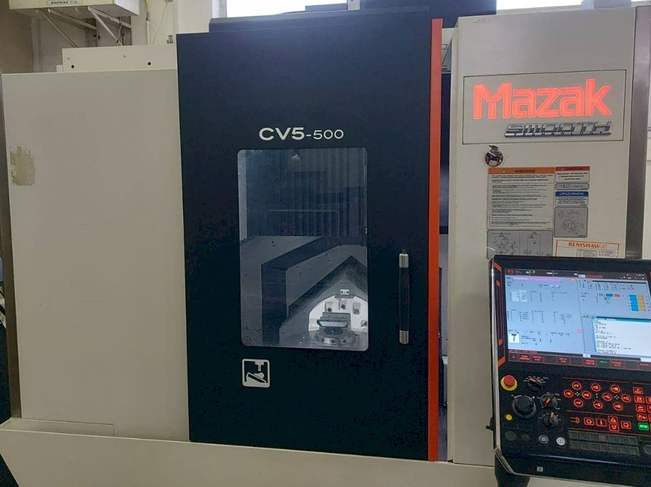 Makine  Mazak CV5-500 - Önden görünüm