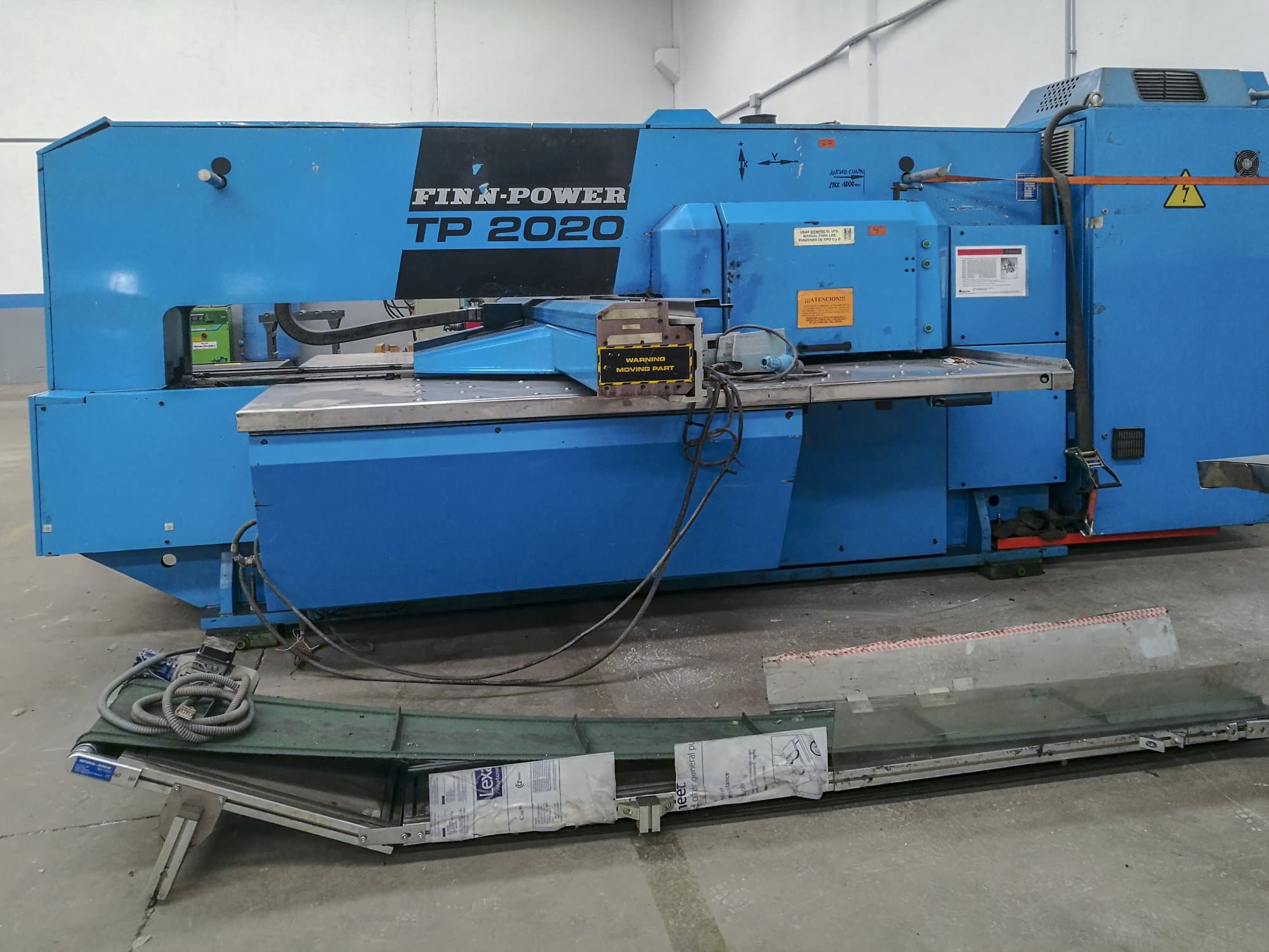 Makine Finn-Power - Önden görünüm TP 2020